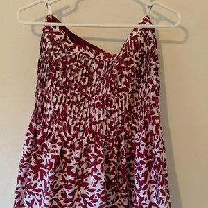 Oscar De La Renta Silk Skirt